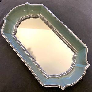 Mirror trinket tray